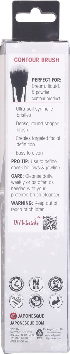 slide 3 of 8, Japonesque Blending Contour Brush 1 ea, 1 ct