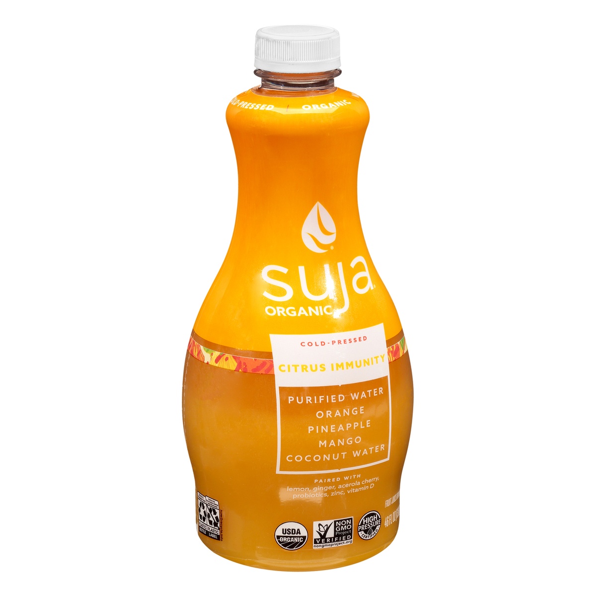 Suja Organic Cold-Pressed Citrus Immunity 46 Fl Oz | Shipt