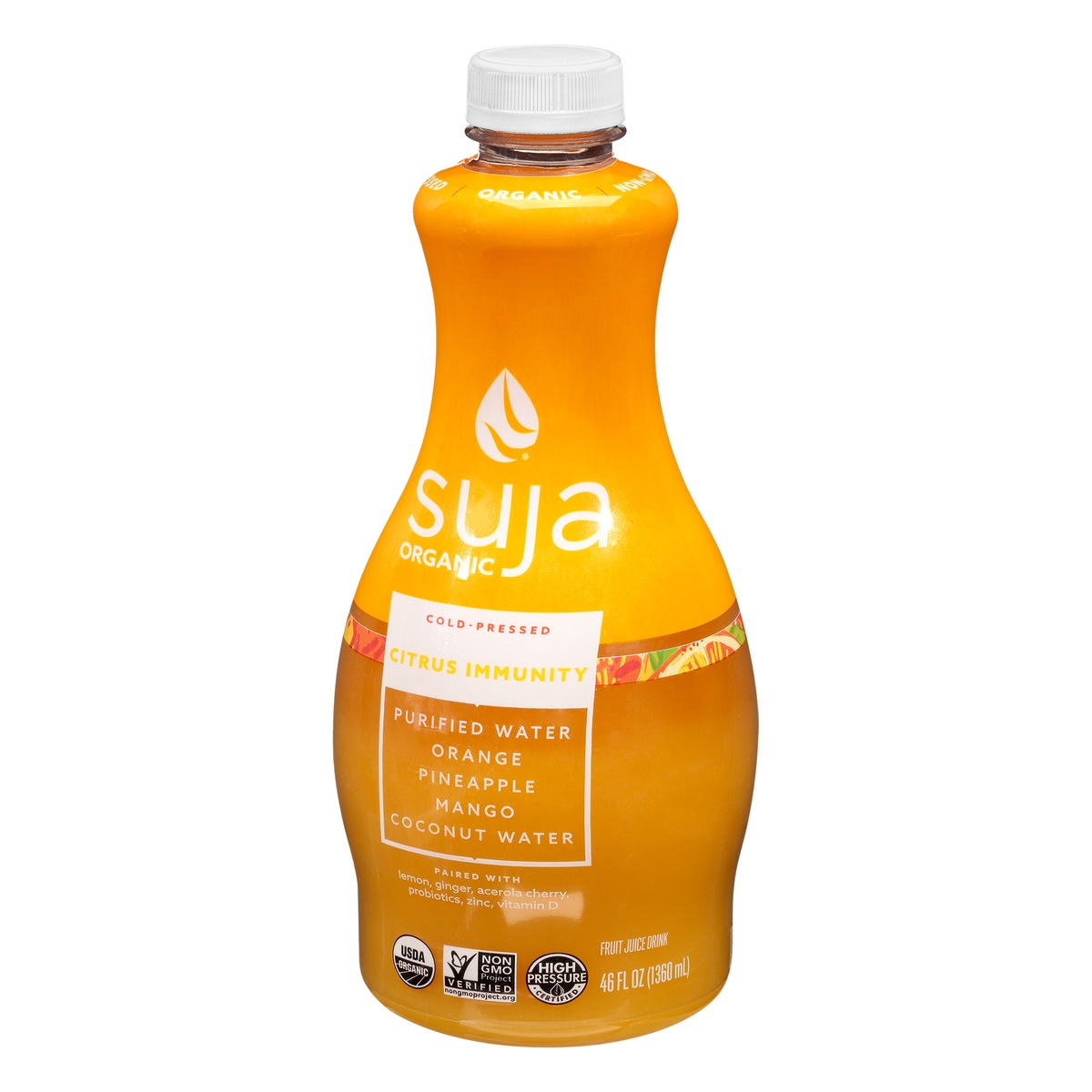 Suja Organic ColdPressed Citrus Immunity 46 fl oz Shipt