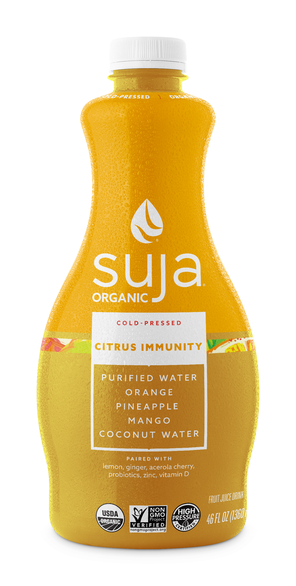 slide 1 of 11, Suja Juice Co Suja Organic Cold-Pressed Citrus Immunity, 46 oz., 46 oz