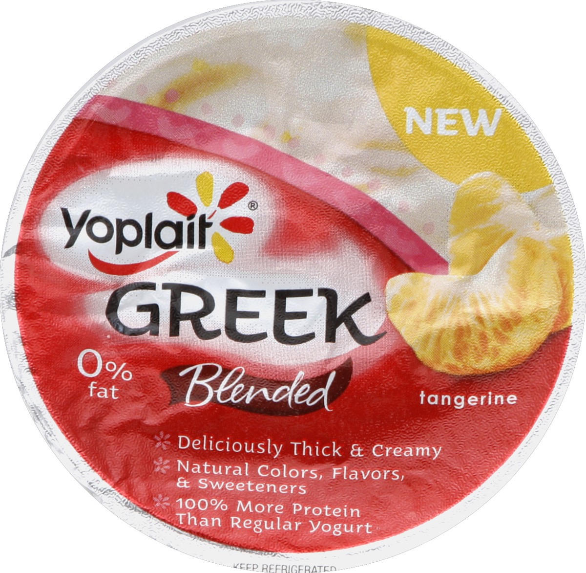 slide 2 of 3, Yoplait Fat Free Greek Yogurt Tangerine, 5.3 oz