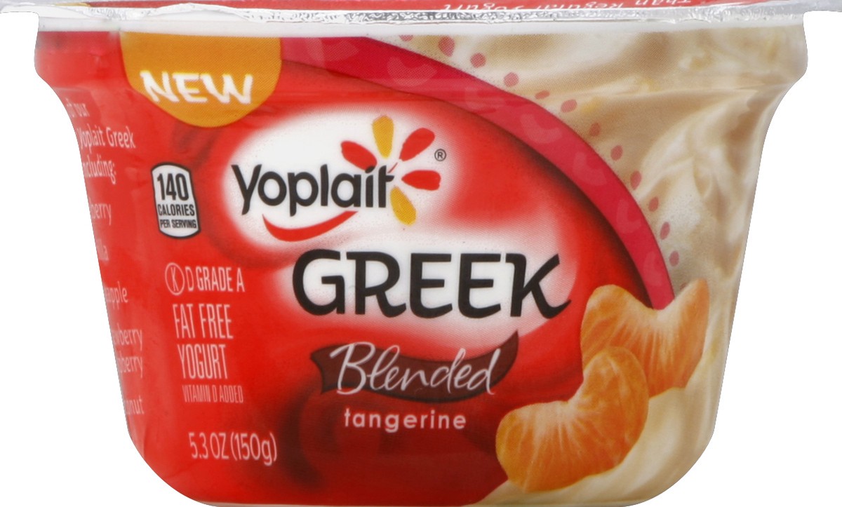 slide 3 of 3, Yoplait Fat Free Greek Yogurt Tangerine, 5.3 oz