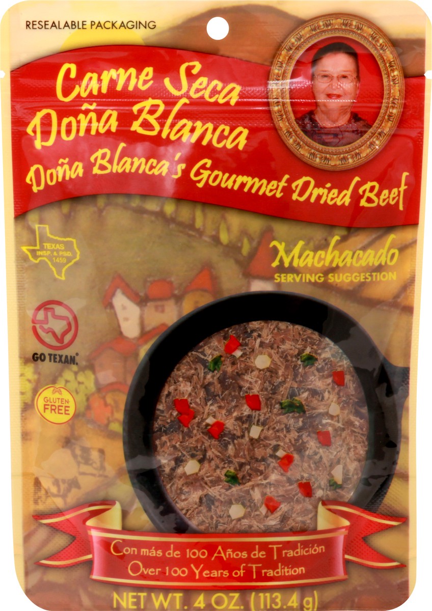 slide 1 of 10, Dona Blancas Gourmet Dried Beef Machacado 4 oz, 4 oz