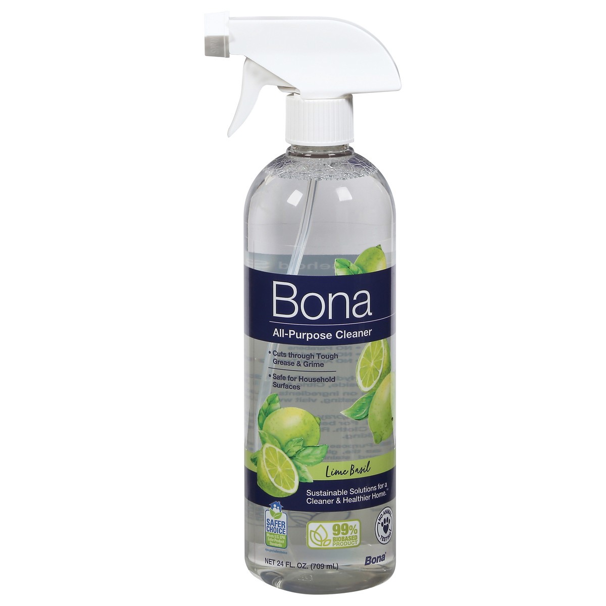 slide 1 of 9, Bona Lime Basil All-Purpose Cleaner 24 fl oz, 24 fl oz