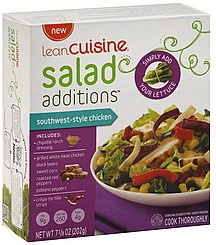 slide 1 of 1, Lean Cuisine Additions Southwest-Style Chicken Salad Additions, 7.12 oz