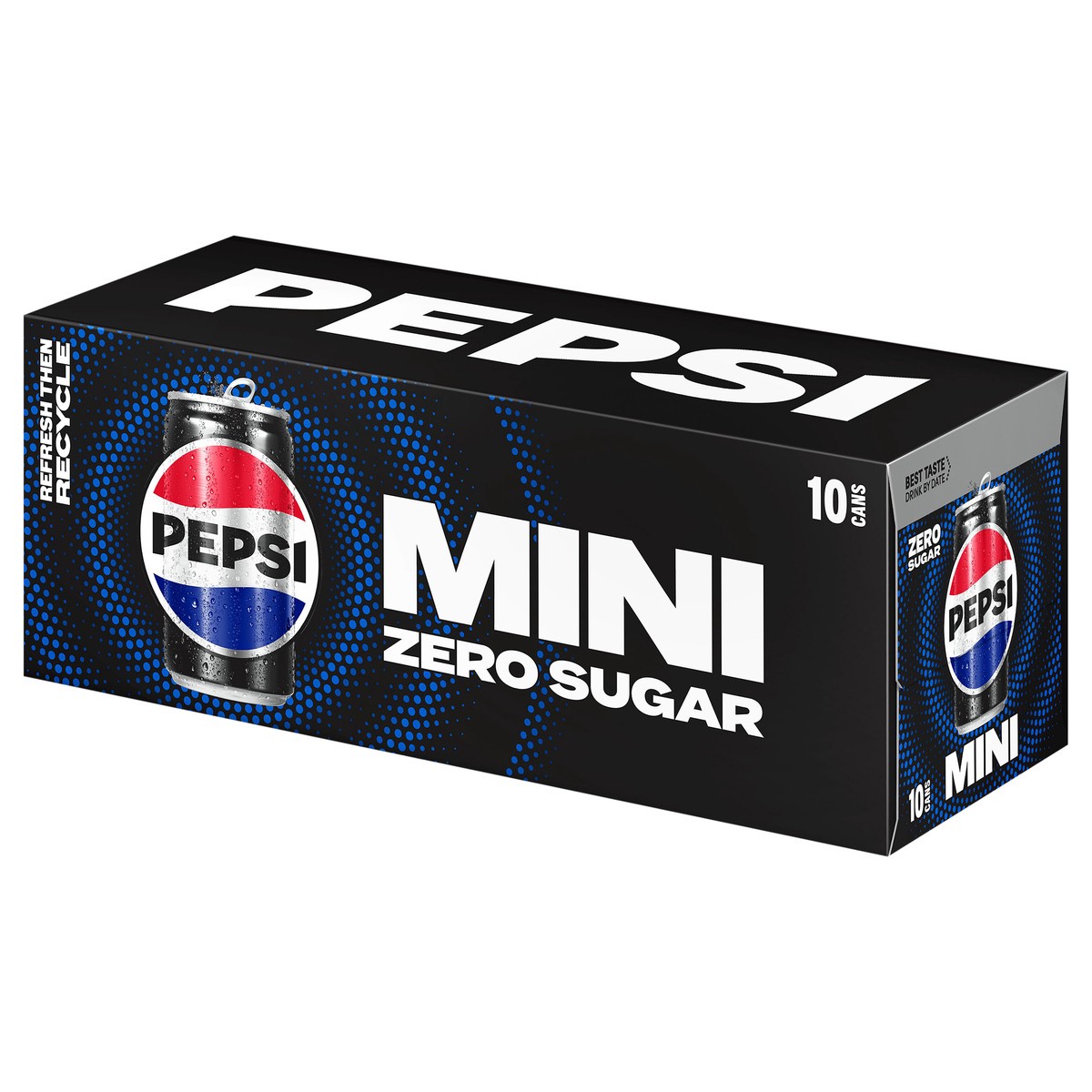 slide 5 of 6, Pepsi Zero Sugar Mini Soda - 10 ct, 10 ct