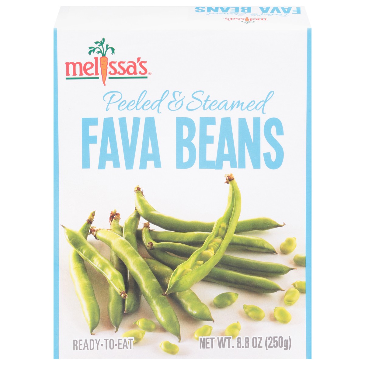 slide 1 of 14, Melissa's Peeled & Steamed Fava Beans 8.8 oz, 8.8 oz