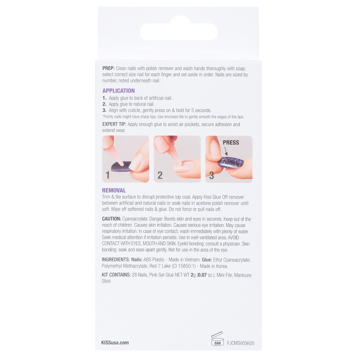 slide 7 of 13, Kiss Gel Fantasy Jelly Color Sculpted Nails Medium 28 ea, 1 ct