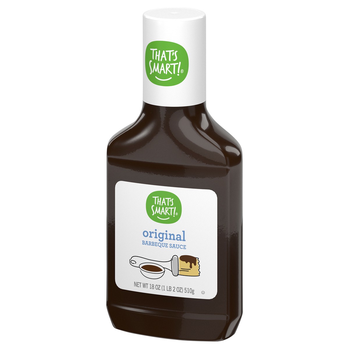 slide 2 of 4, Thats Smart - Original Bbq Sauce (18 Oz), 18 oz