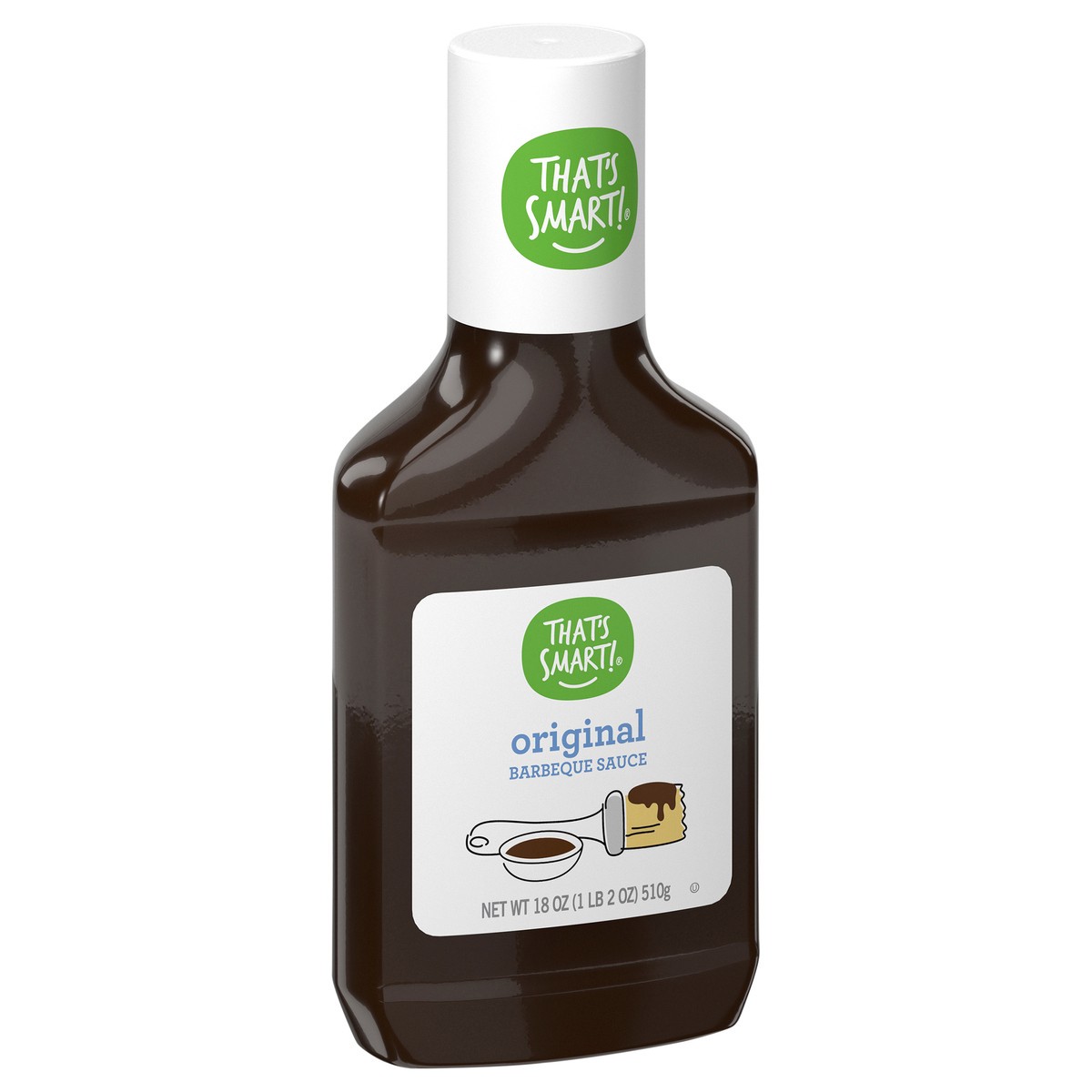 slide 3 of 4, Thats Smart - Original Bbq Sauce (18 Oz), 18 oz