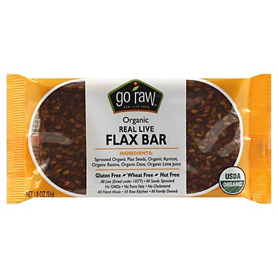 slide 1 of 1, Freeland Foods Go Raw Real Live Apricot Bar, 1.8 oz