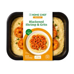 Home Chef Blackened Shrimp and Grits