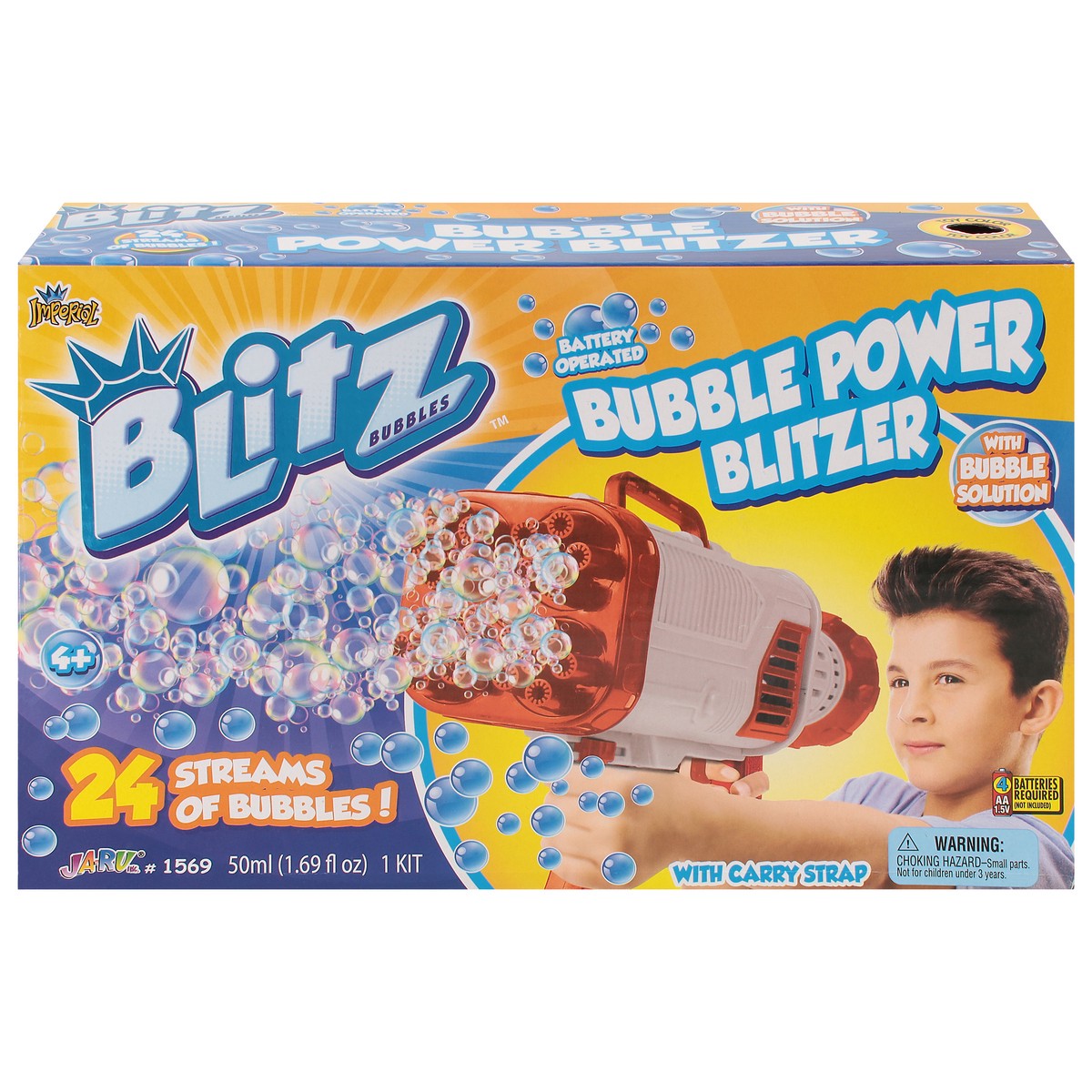 slide 1 of 9, Blitz Power Blitzer 4+ Bubble Power Blitzer 1 ea, 1 ct
