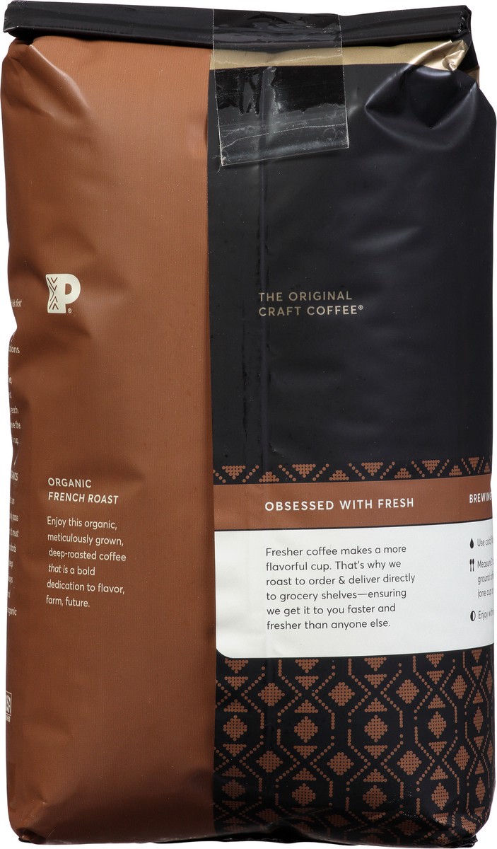 slide 3 of 10, Peet's Peetnik Pack Whole Bean Dark Roast Organic French Roast Coffee 18 oz, 18 oz