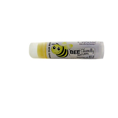 slide 1 of 1, Enfusia Bee Friendly Natural Lip Balm, 0.15 oz