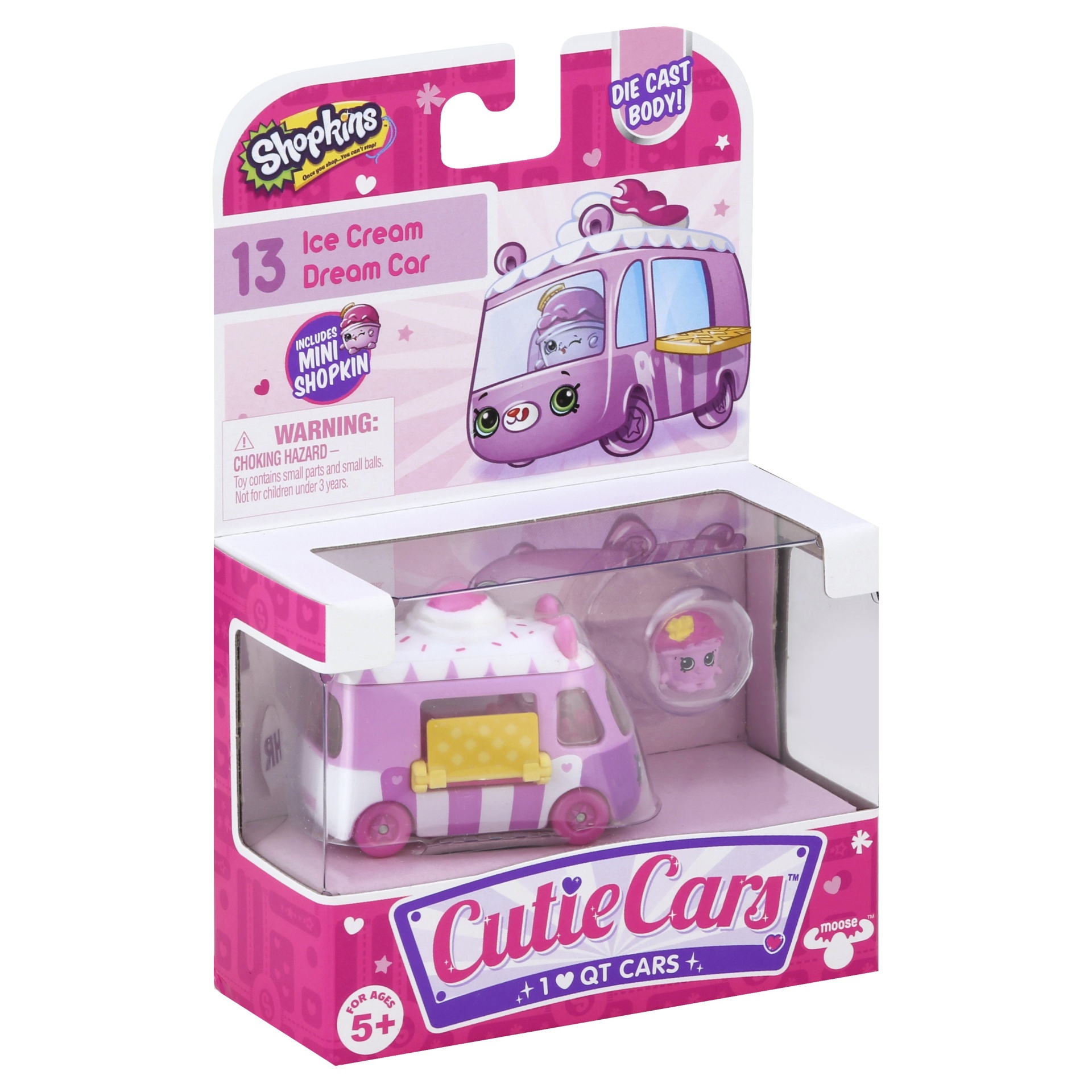 slide 1 of 2, Cutie Cars Shopkins Single Pack Assorted Items, 1 ct