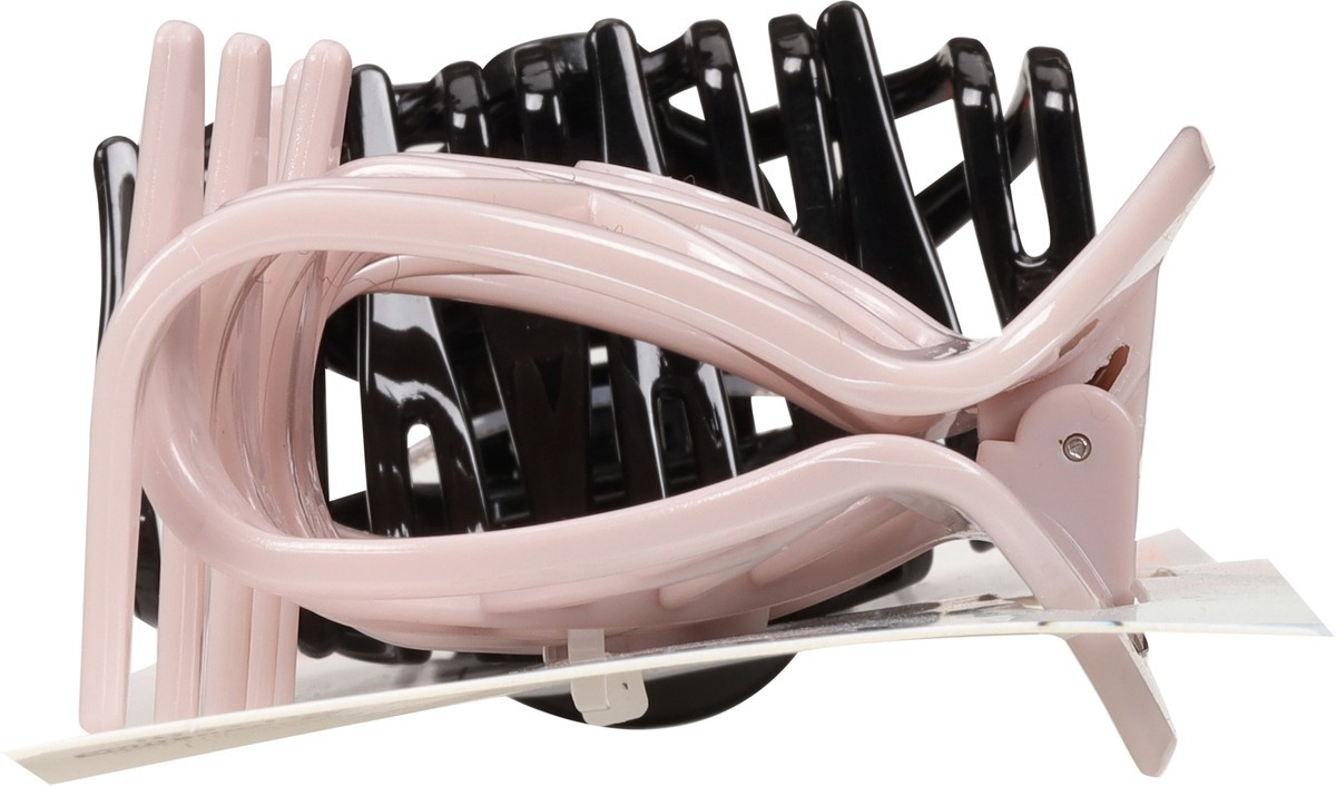 slide 4 of 9, scünci Consciously Minded Claw Hair Clips 2 ea, 2 ct