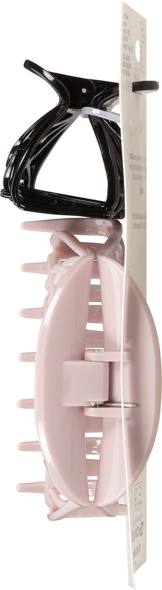 slide 8 of 9, scünci Consciously Minded Claw Hair Clips 2 ea, 2 ct