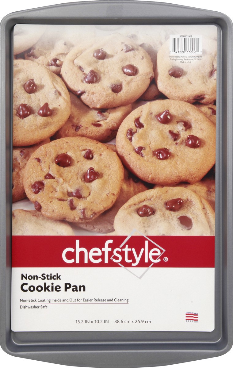 slide 7 of 8, chefstyle Nonstick Medium Cookie Pan, 1 ct