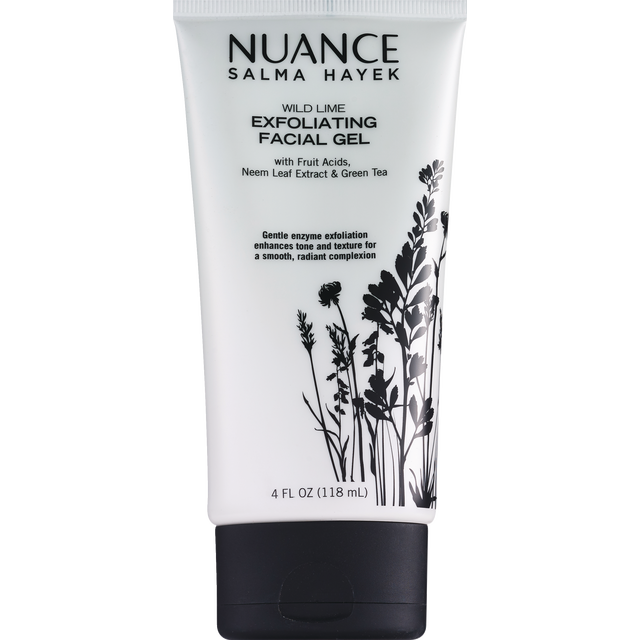 slide 1 of 1, Nuance Salma Hayek Nuance Salma Hayek Wild Lime Exfoliating Facial Gel, 4 oz
