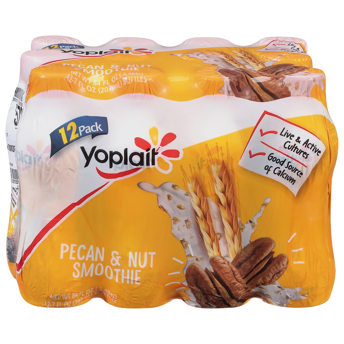 slide 2 of 13, Yoplait Pecan & Nut Smoothie - 12 ct, 12 ct