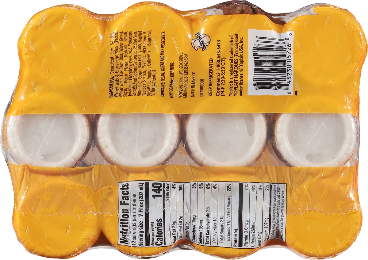 slide 9 of 13, Yoplait Pecan & Nut Smoothie - 12 ct, 12 ct