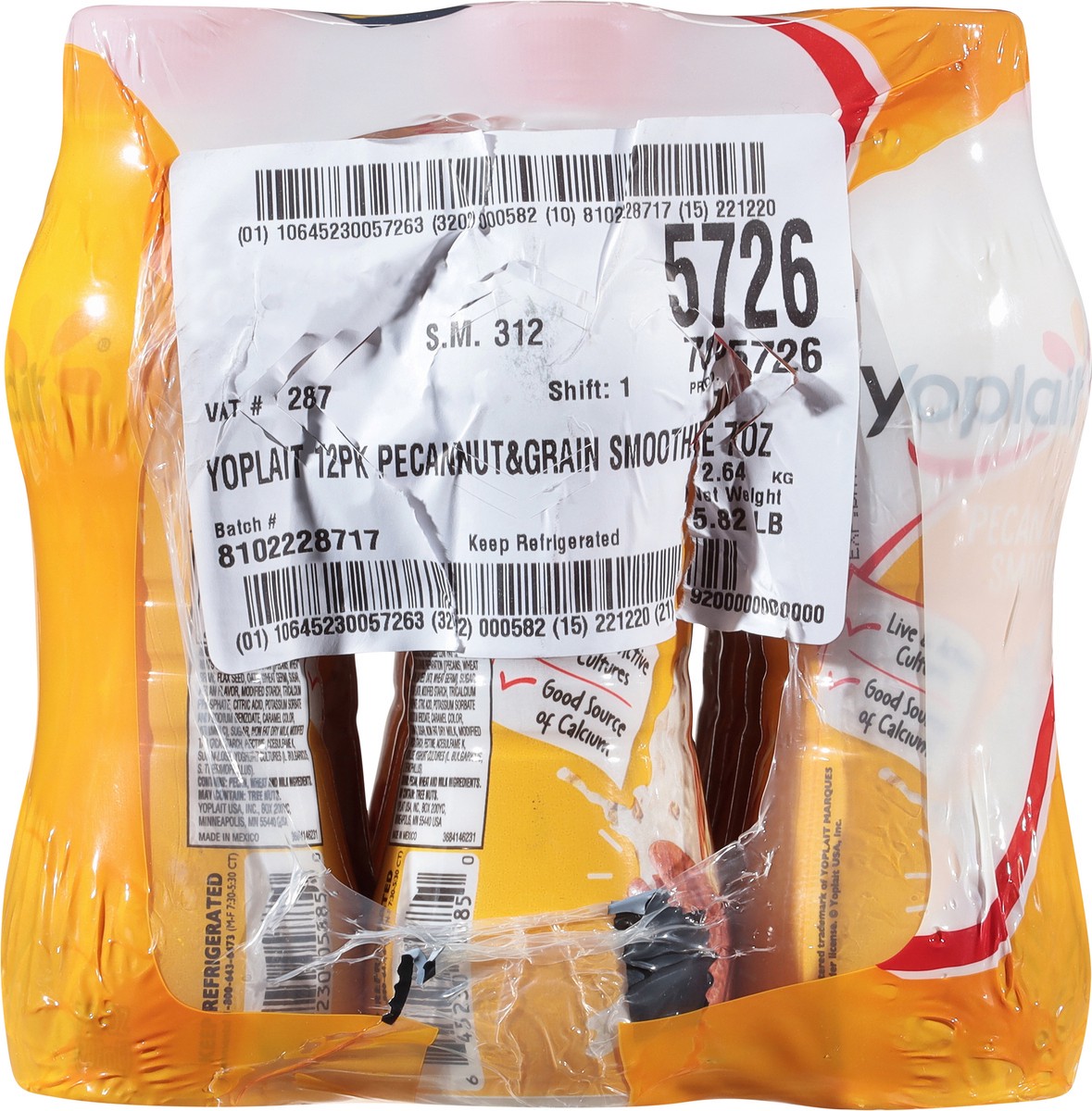 slide 8 of 13, Yoplait Pecan & Nut Smoothie - 12 ct, 12 ct