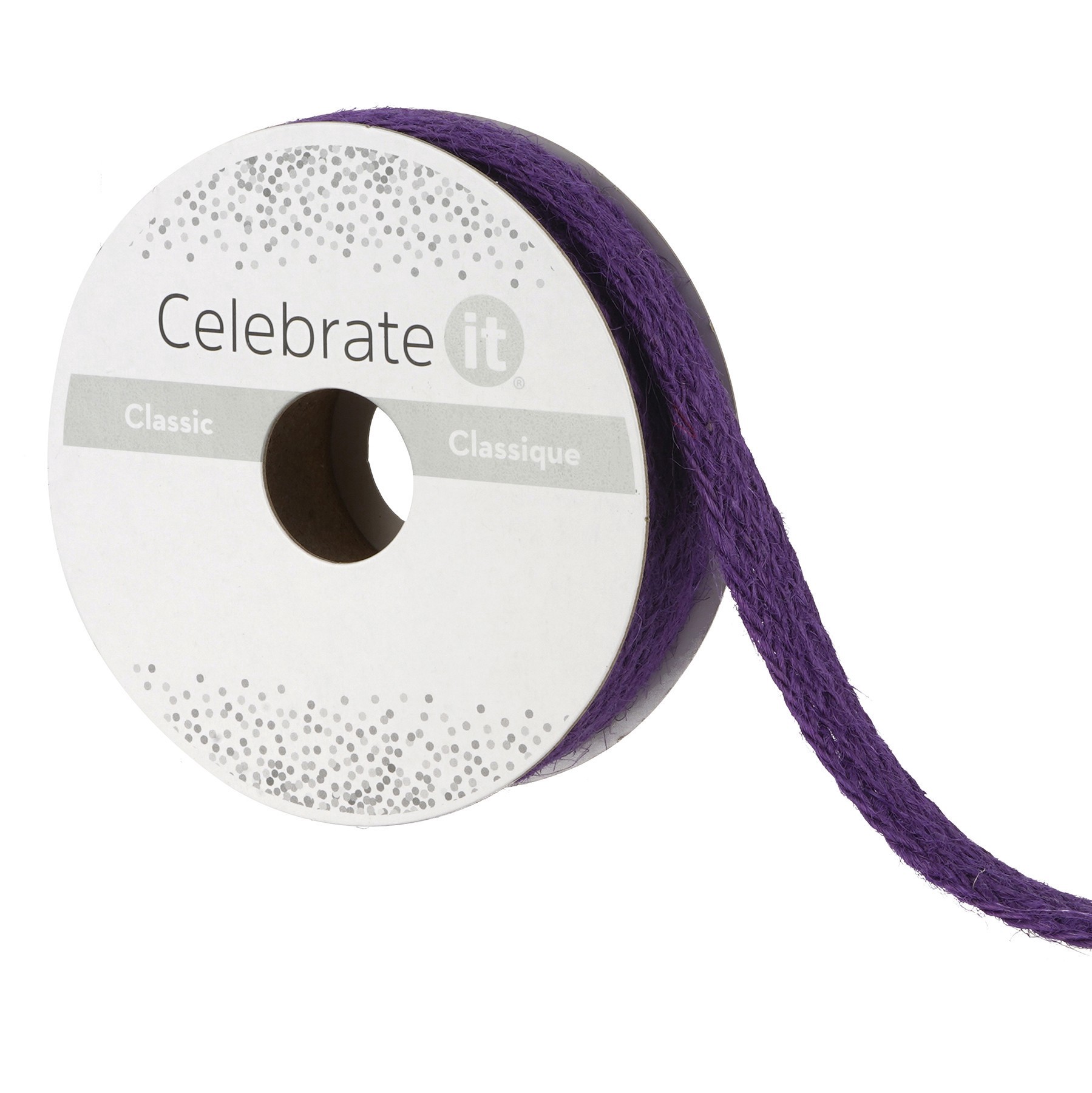 slide 2 of 4, 7/16" X 7yd. Jute Ribbon By Celebrate It, 7/16 in x 7 yd