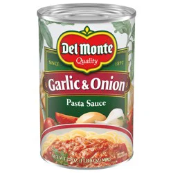 Del Monte Spaghetti Sauce Garlic And Onion
