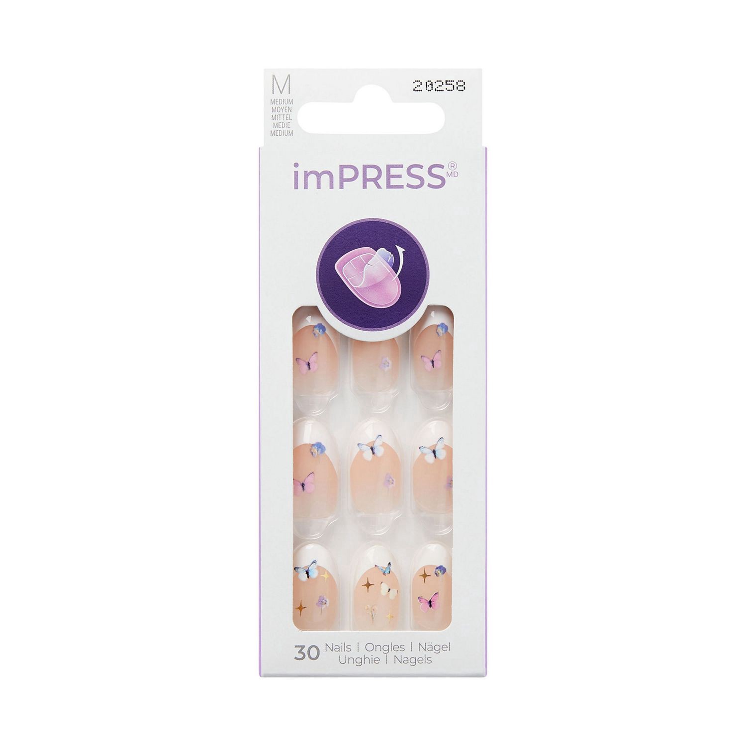 slide 1 of 1, KISS NAIL Ks Impress Nails, Summer Camp, 1 ct