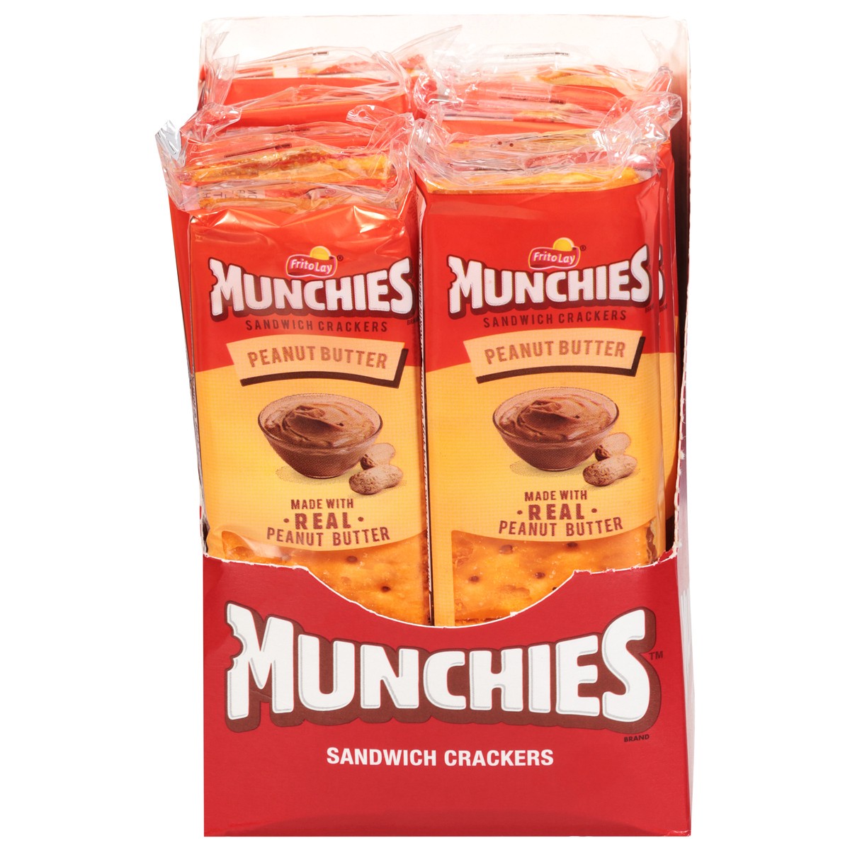 slide 1 of 3, Munchies Peanut Butter Sandwich Crackers 1 ea, 1 ct