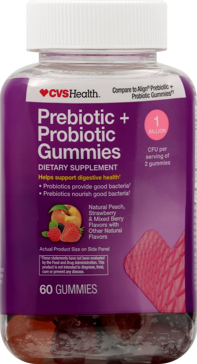 slide 1 of 13, CVS Prebtc Probtc Gmmy, 1 ct