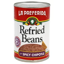 La Preferida Beans Refried Spicy Chipotle- 16 oz