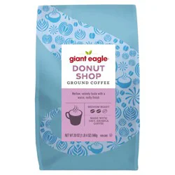 Giant Eagle Ground Coffee, Donut Shop, Medium Roast