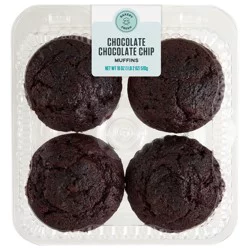 Bakery Fresh Chocolate Chip Muffins