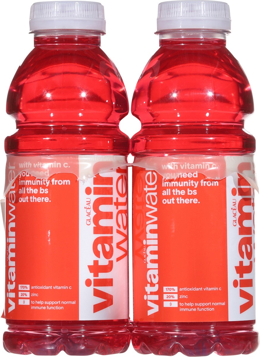 slide 11 of 14, vitaminwater zero sugar power c Bottles, 16.9 fl oz, 6 Pack, 6 ct; 16.9 fl oz