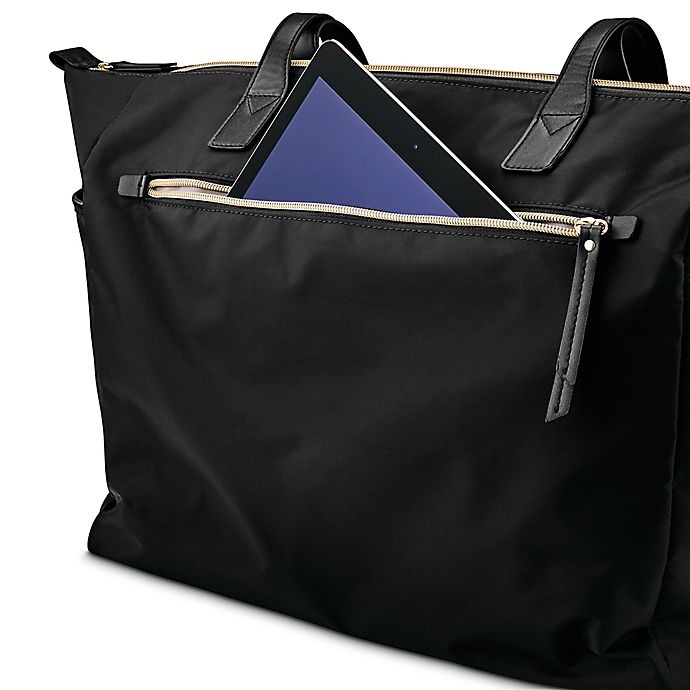 slide 3 of 10, Samsonite Mobile Solution Deluxe Carryall Tote - Black, 1 ct