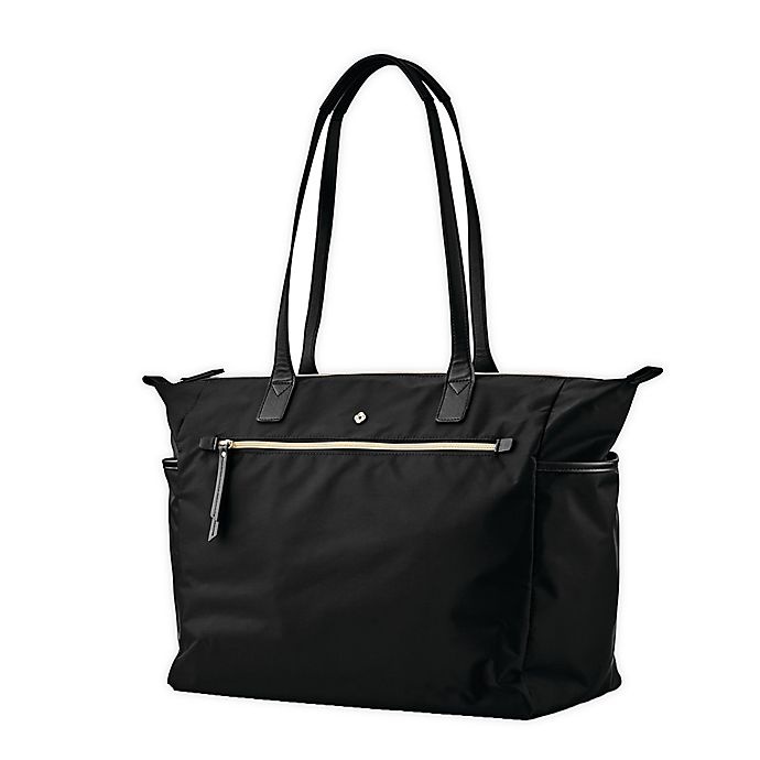 slide 1 of 10, Samsonite Mobile Solution Deluxe Carryall Tote - Black, 1 ct