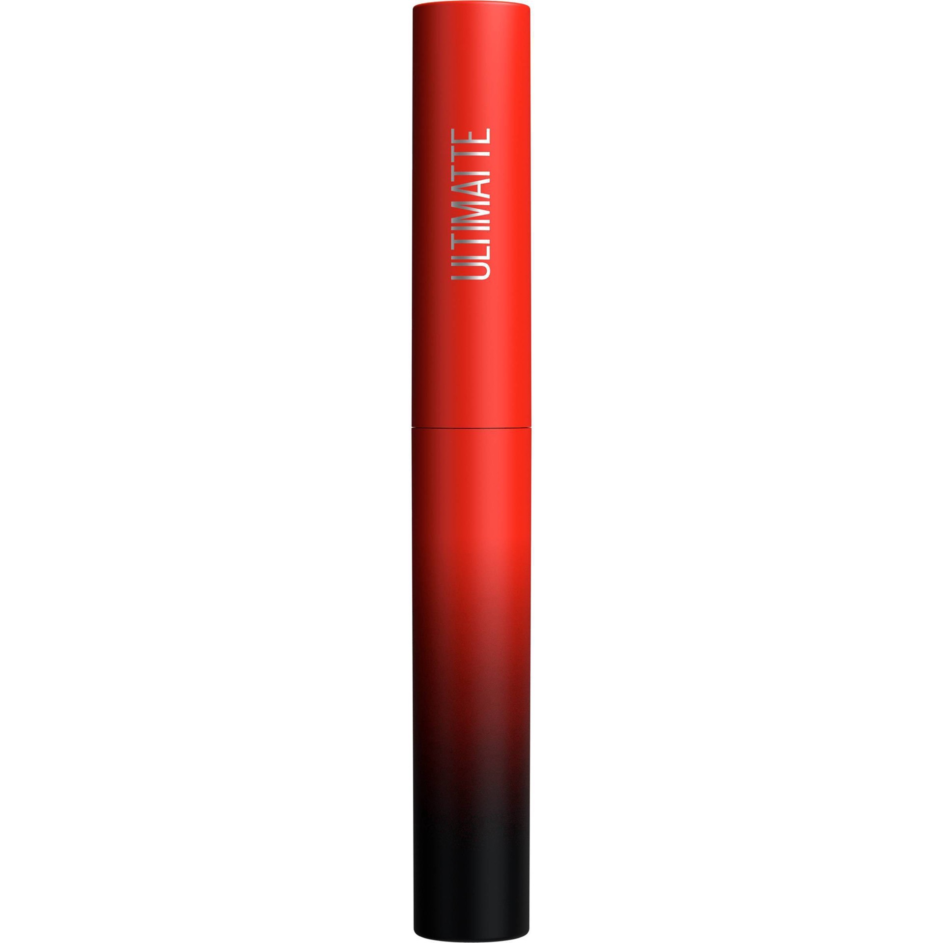 slide 6 of 15, Maybelline Color Sensational Ultimatte Slim Lipstick - 299 More Scarlet - 0.06oz, 0.06 oz