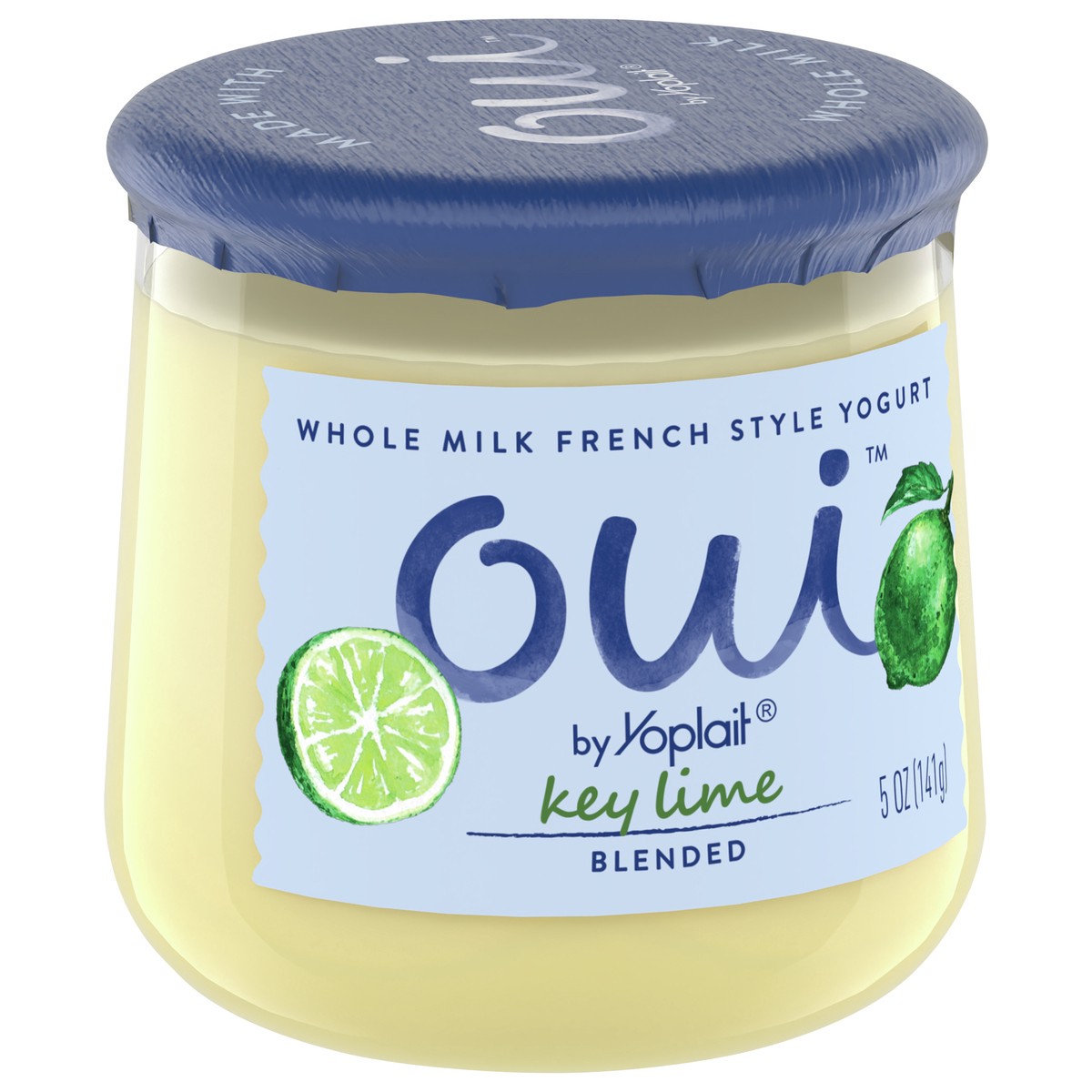 slide 6 of 9, Oui by Yoplait French Style Key Lime Whole Milk Yogurt, 5 OZ Jar, 5 oz