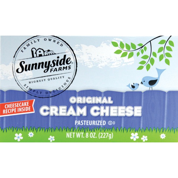 slide 1 of 1, Sunnyside Farms, Original Cream Cheese, 8 oz
