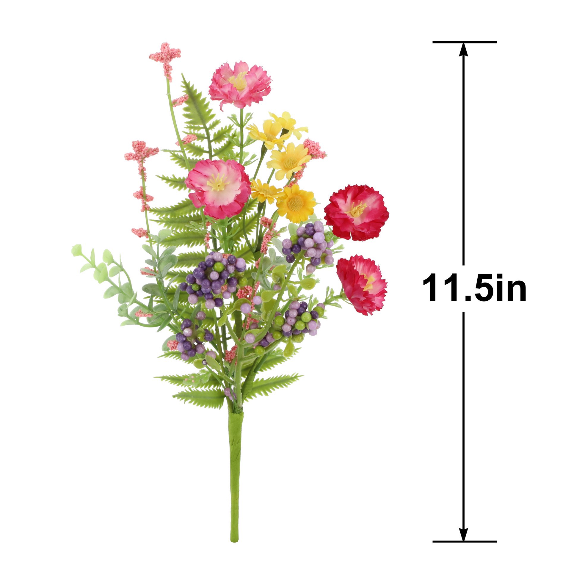 slide 3 of 3, 11.5" Wildflower Mix Pick By Ashland, 11.5 in