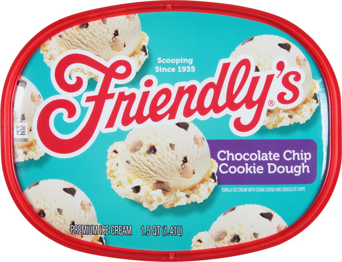 slide 9 of 9, Friendly's Chocolate Cookie Dough Ice Cream, 48 oz