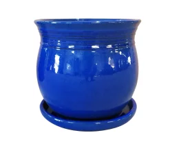 The Joy of Gardening Palermo Planter - Cobalt