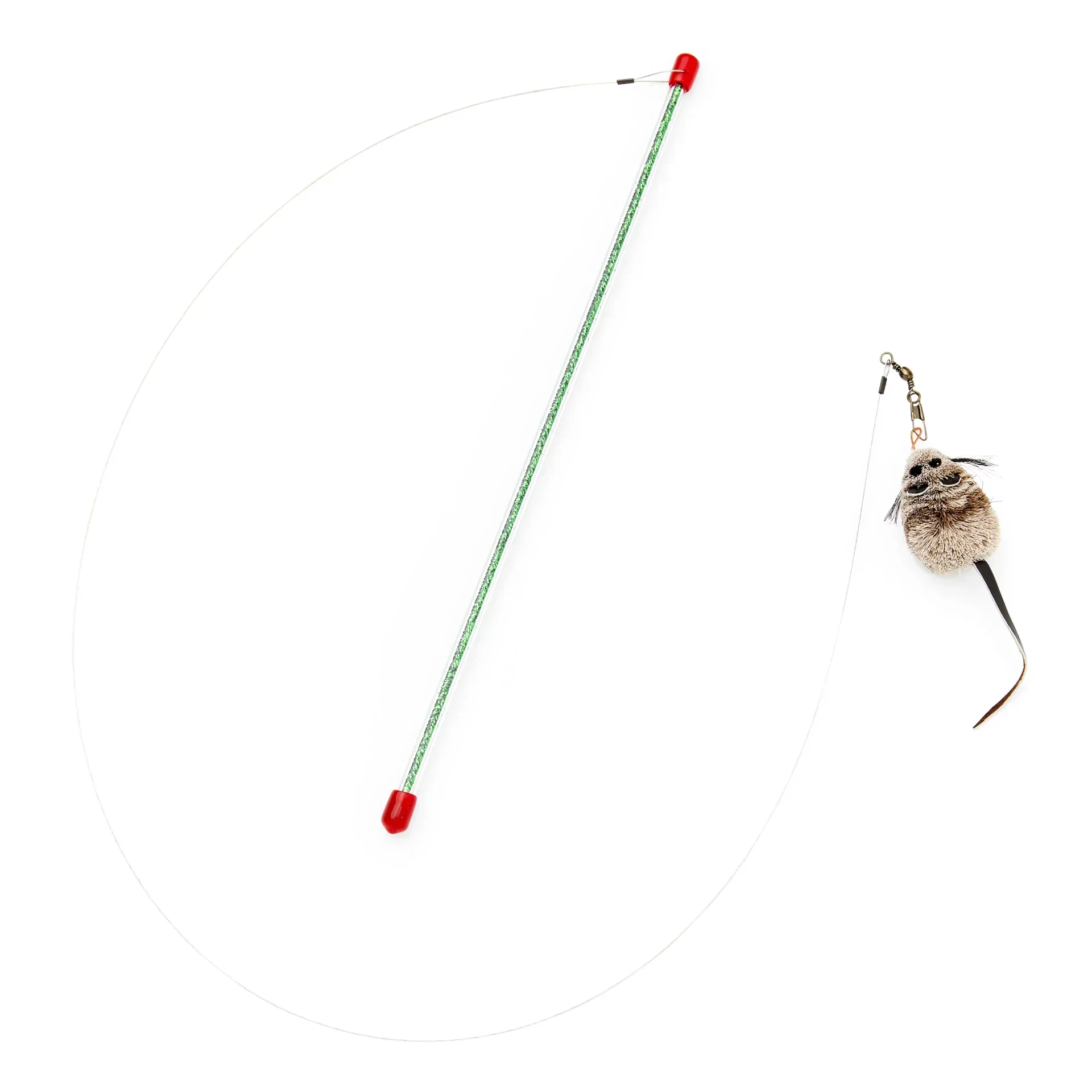 slide 1 of 1, Go Cat Go Teaser Cat Catcher Wand Cat Toy, 1 ct