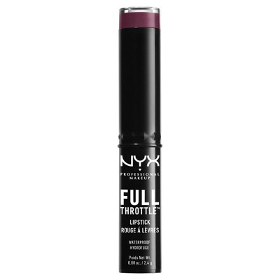 slide 1 of 1, NYX Professional Makeup Night Crawler Full Throttle Lipstick , 0.08 oz