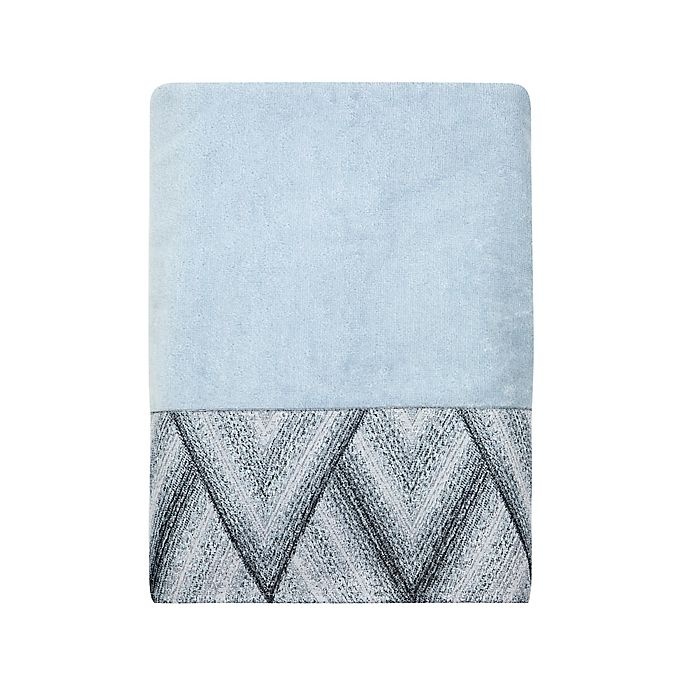 slide 1 of 1, Croscill Echo Bath Towel - Grey, 1 ct