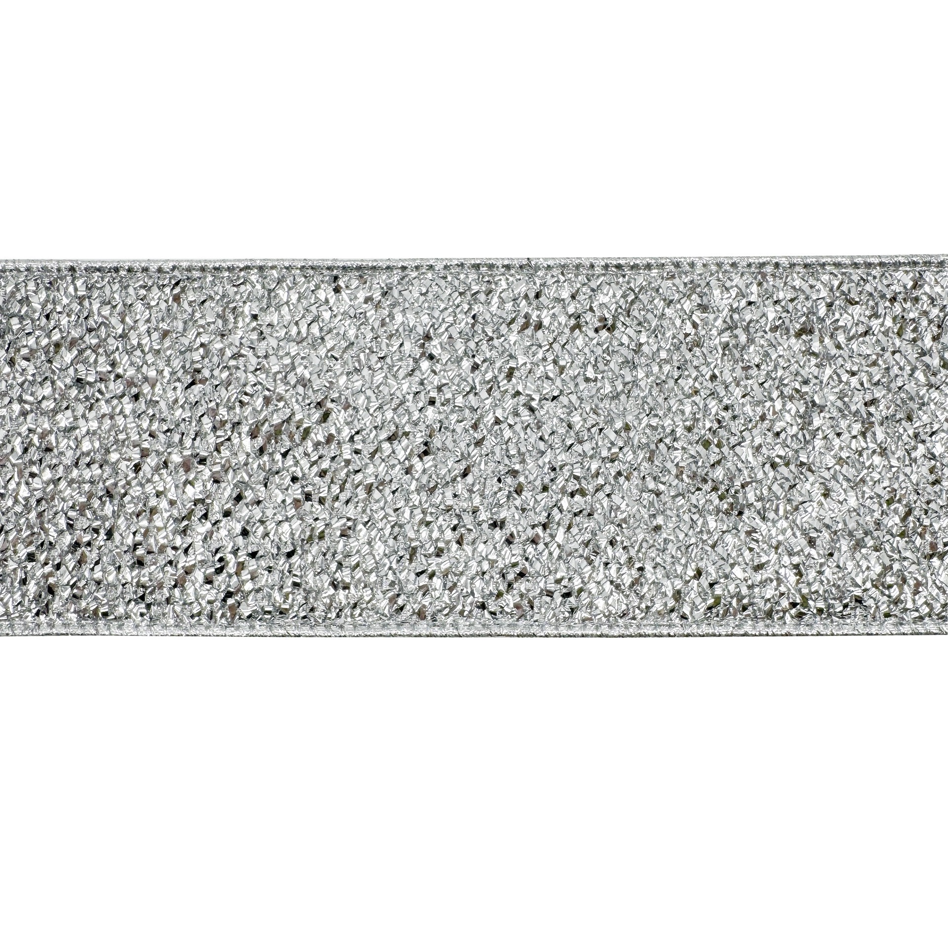 slide 3 of 4, 20.5" Silver Tinsel Tree Bow By Celebrate It, 11 in x 20.5 in