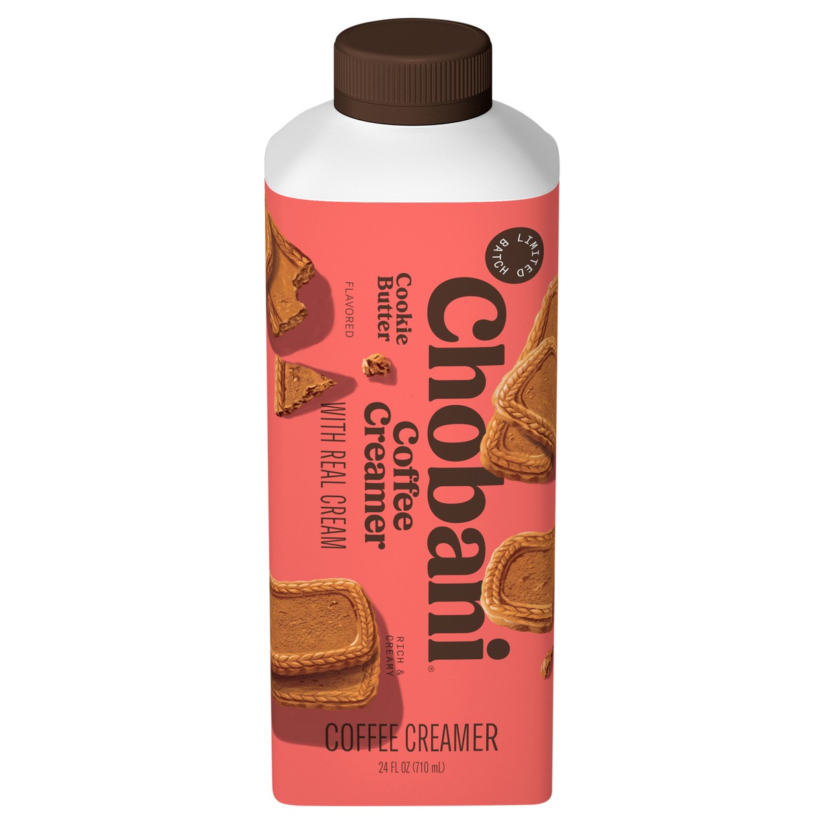 slide 1 of 12, Chobani Liquid Coffee Creamer - Cookie Butter, 24 oz