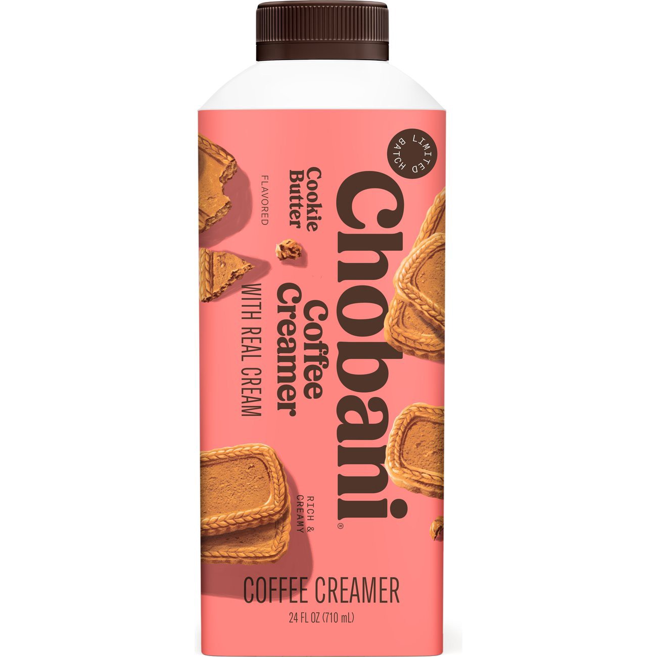 slide 1 of 1, Chobani Liquid Coffee Creamer - Cookie Butter, 24 oz